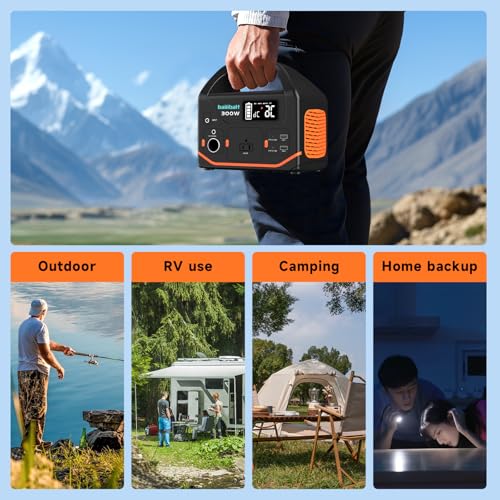 300W 266wh Lithium Portable Power Station with 120V AC Outlet V5405