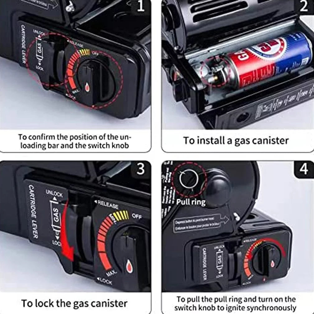 Adjustable Dual Fuel Camping Heater X5245