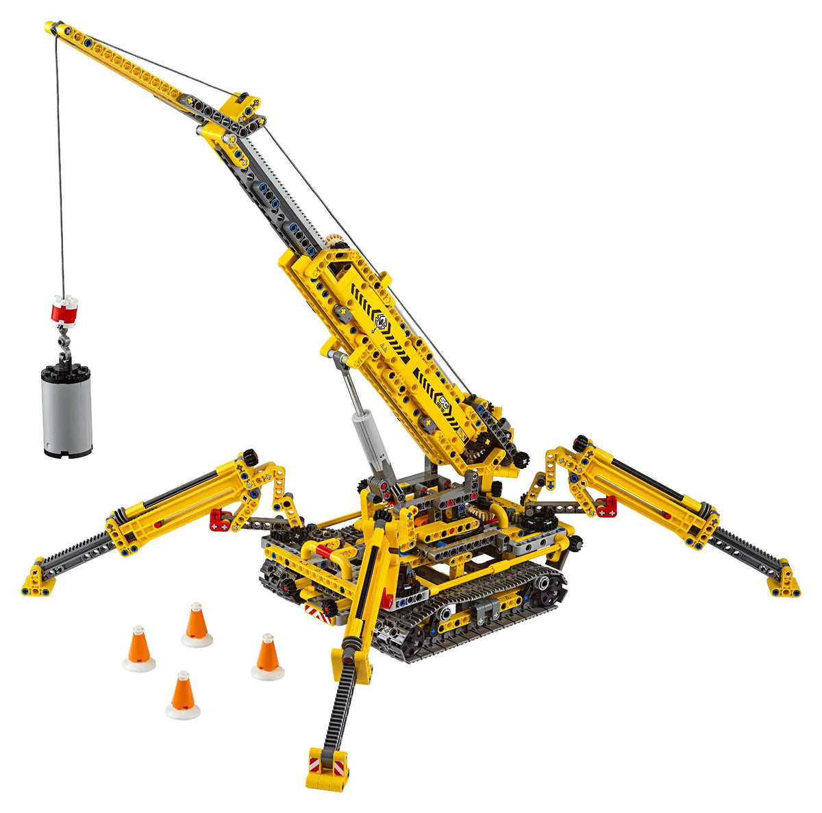 Compact Crawler Crane Construction Model Set (920 Pieces) T31134