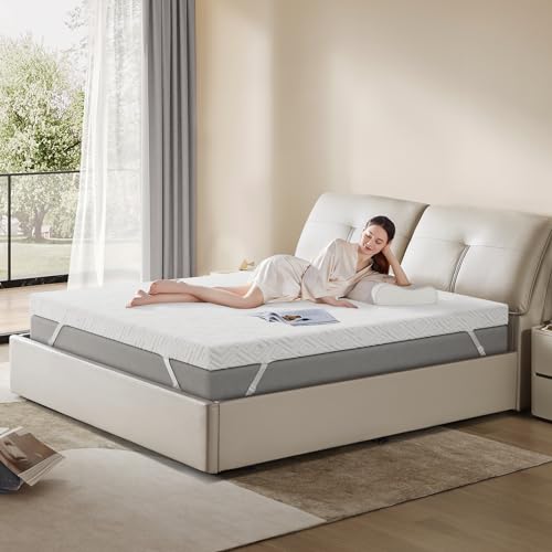 3 Inch Gel Memory Foam Mattress Topper, King M952404