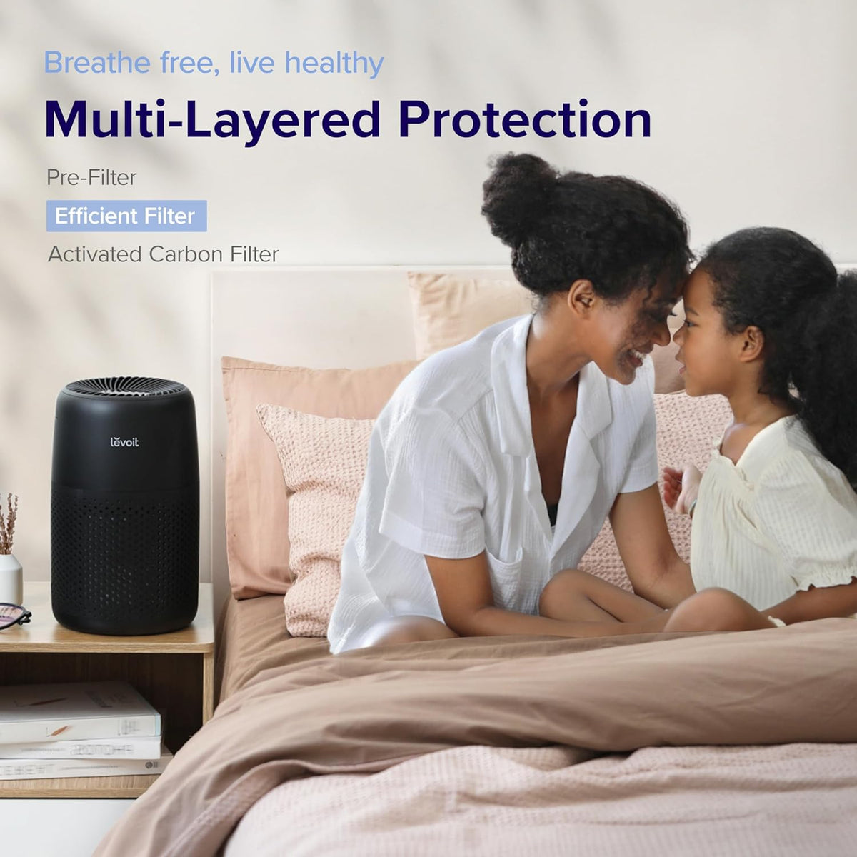 3-in-1 HEPA Filter Air Purifier R8098