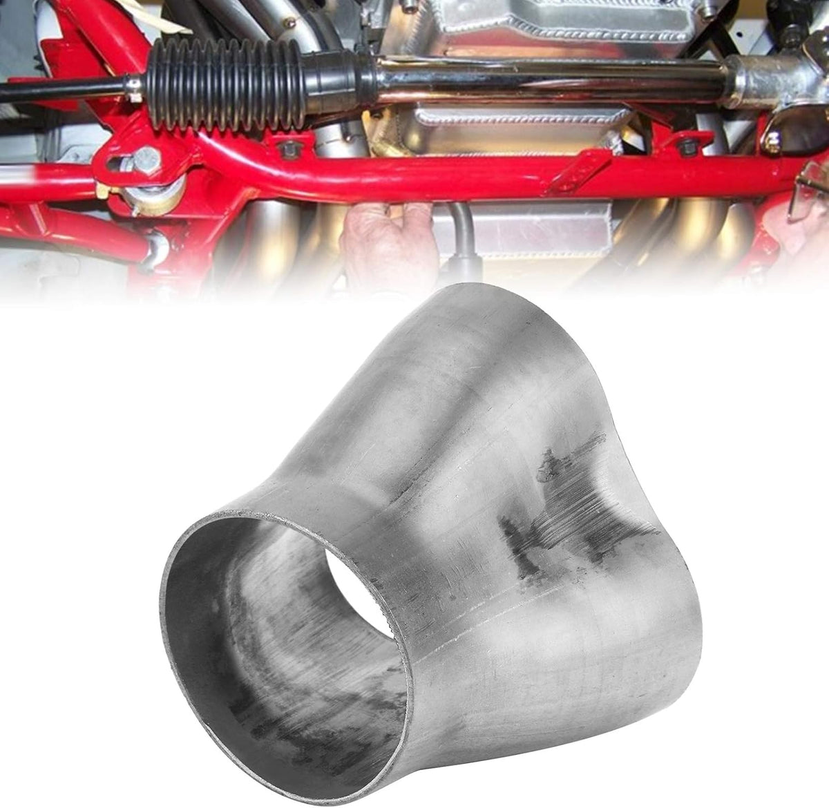3-into-1 Stainless Steel Header Collector Z111