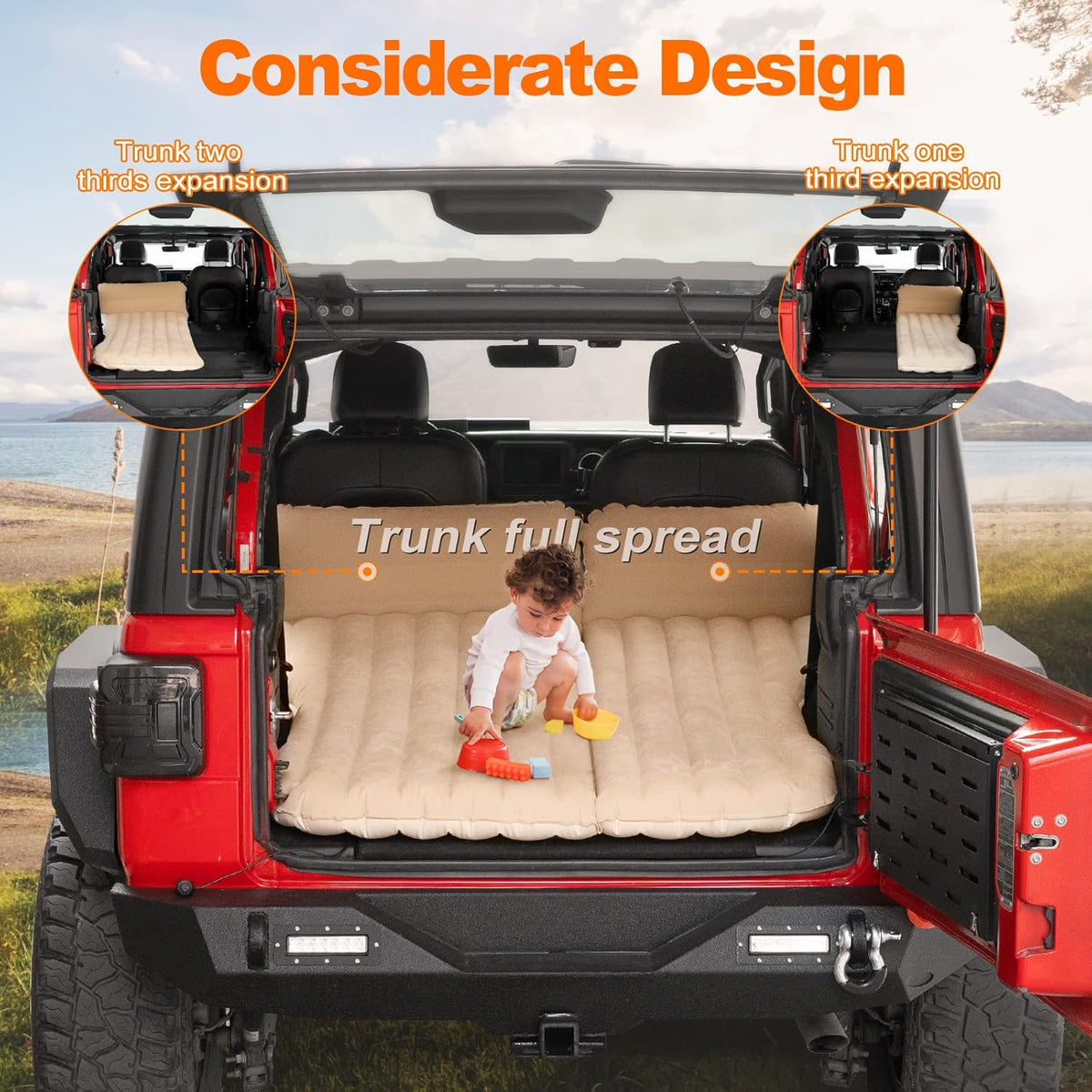 SUV Air Mattress Car Bed Camping Q175989
