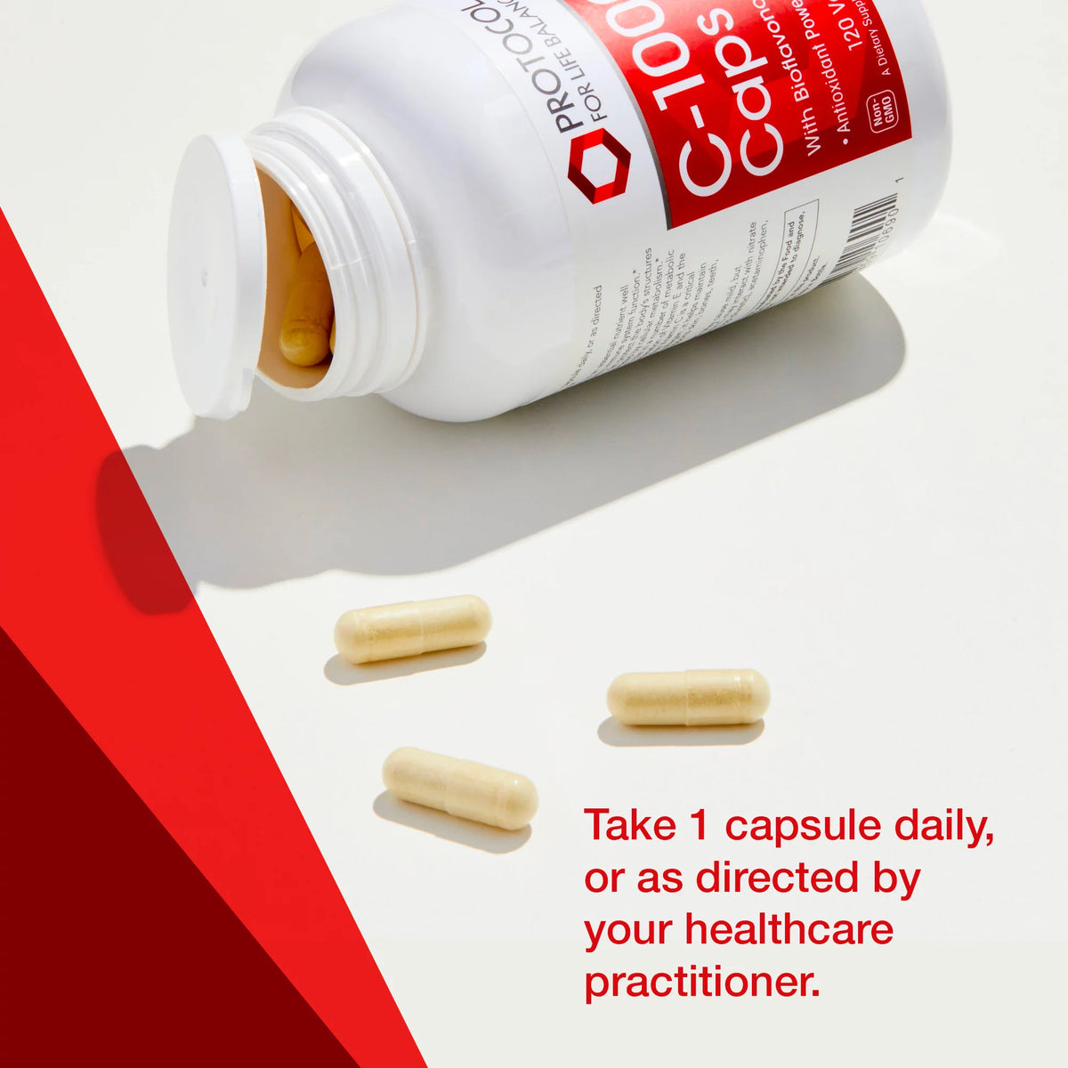 Vitamin C 1,000 mg - 120 Veg Caps S1829