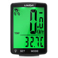 Wireless Bike Computer with LCD Screen Speedometer Odometer B7215