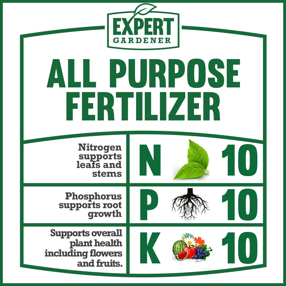 13-13-13 All Purpose Plant Food Fertilizer 40 lb. V288914