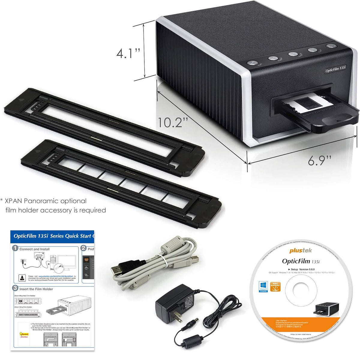 Automatic 35mm Film & Slide Scanner, 7200 dpi S65706