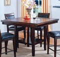 Counter Height Table with Lazy Susan Z288352