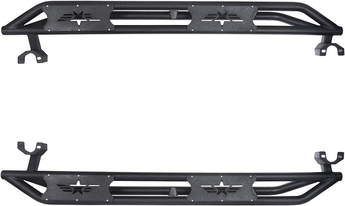 Steel Side Step Running Boards for Jeep JK Wrangler Unlimited 4-Door M736353
