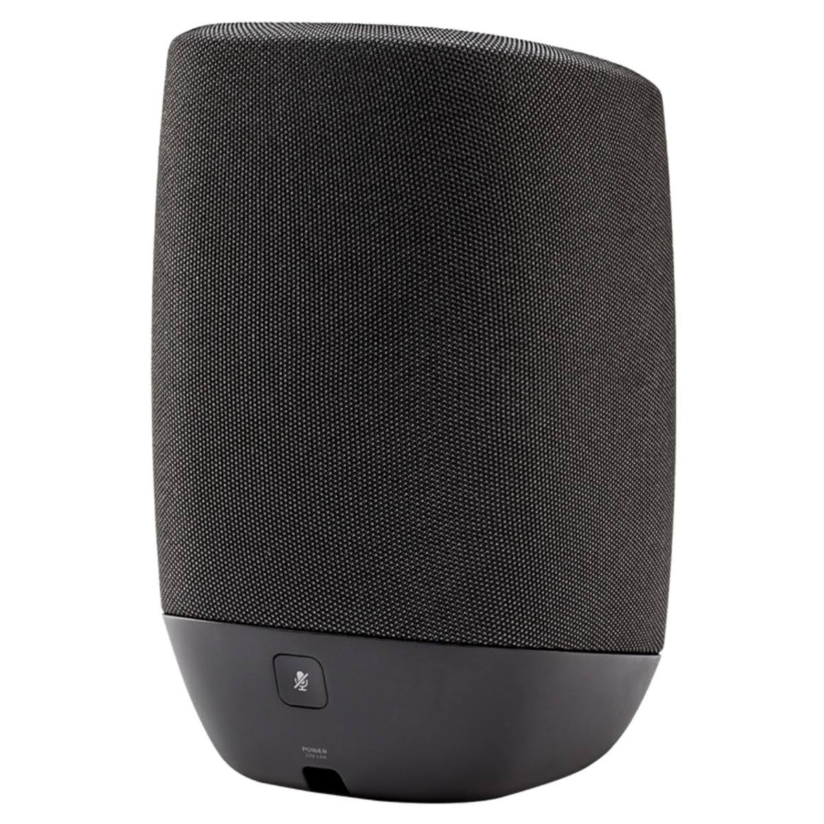 Black Wireless Smart Speaker with Google Assistant B51697
