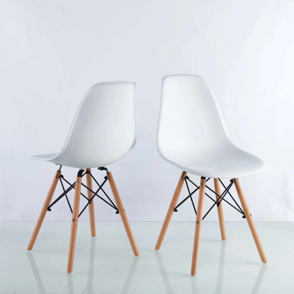 Square 5-Piece Dining Table Set with 4 Chairs E963651
