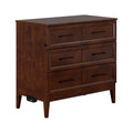 Twin Murphy Bed Chest with Mattress in Walnut X264649