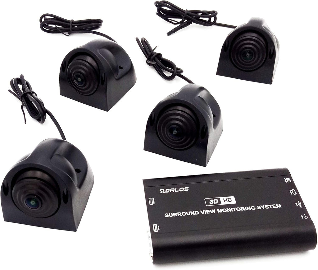 Bird View Camera System with 4 HD Bus Cameras J967885
