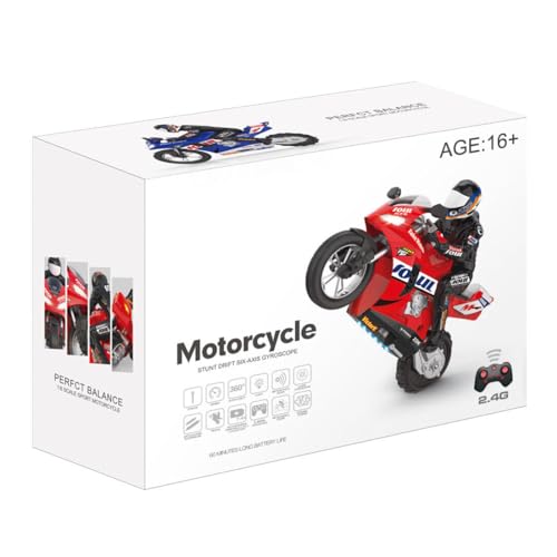 1/6 Scale 2.4GHz RC Self-Balancing Motorcycle Model V466729