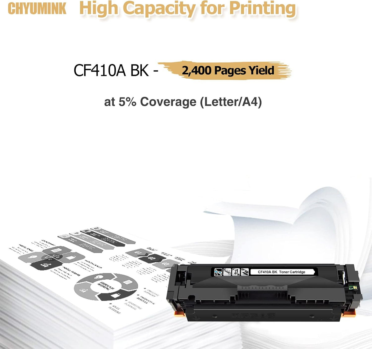 2 Pack Black Compatible Toner Cartridges X8850