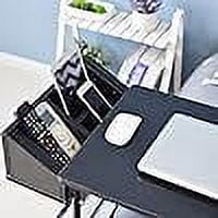Black Height Adjustable Sofa Side Table B12929