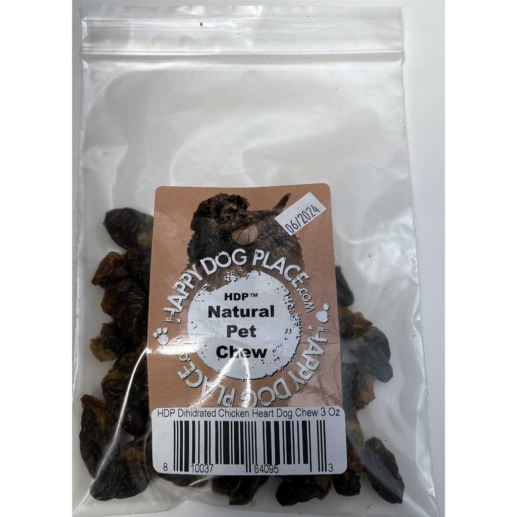 Dehydrated Chicken Hearts Dog Chew J86930