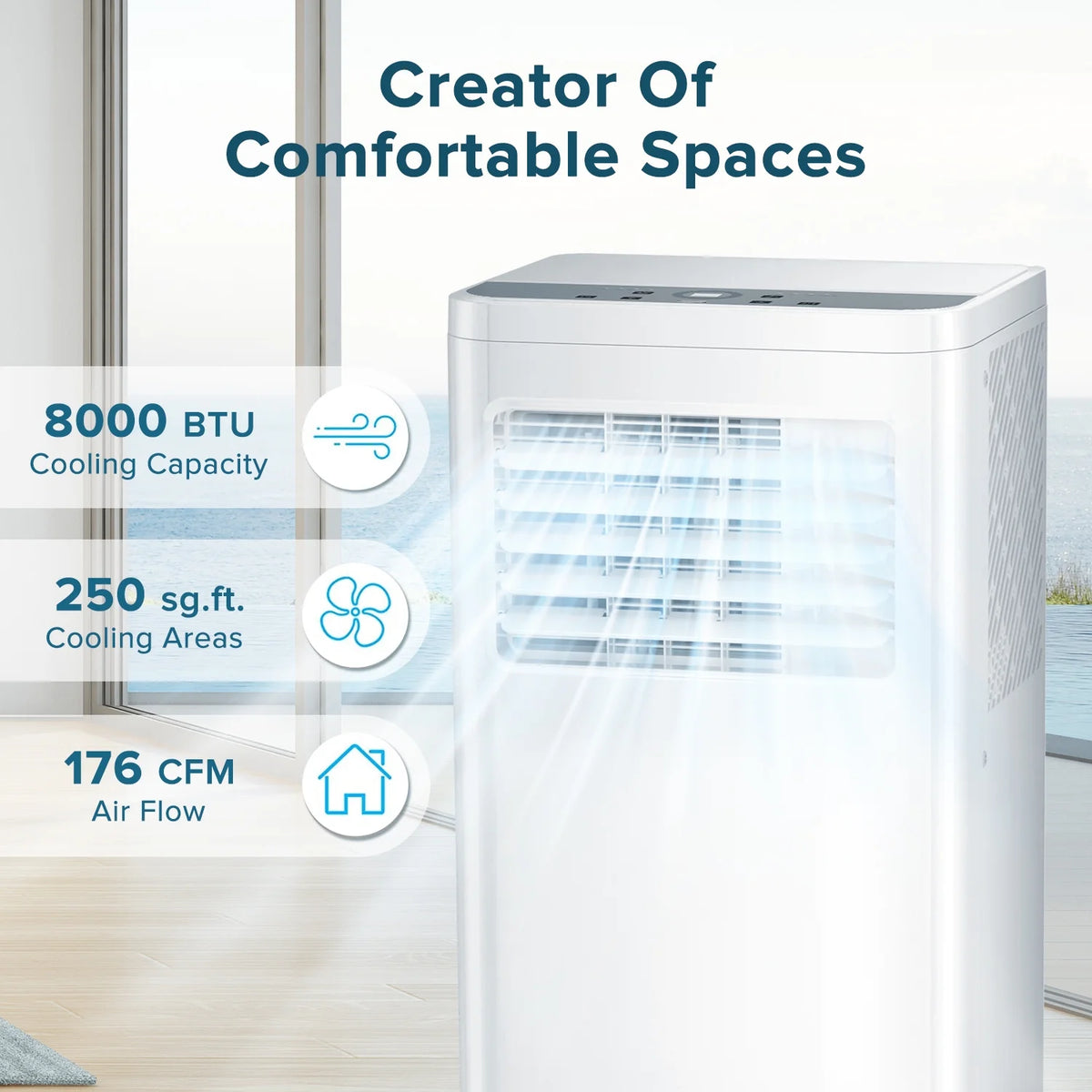 5000 BTU Portable Air Conditioners O137