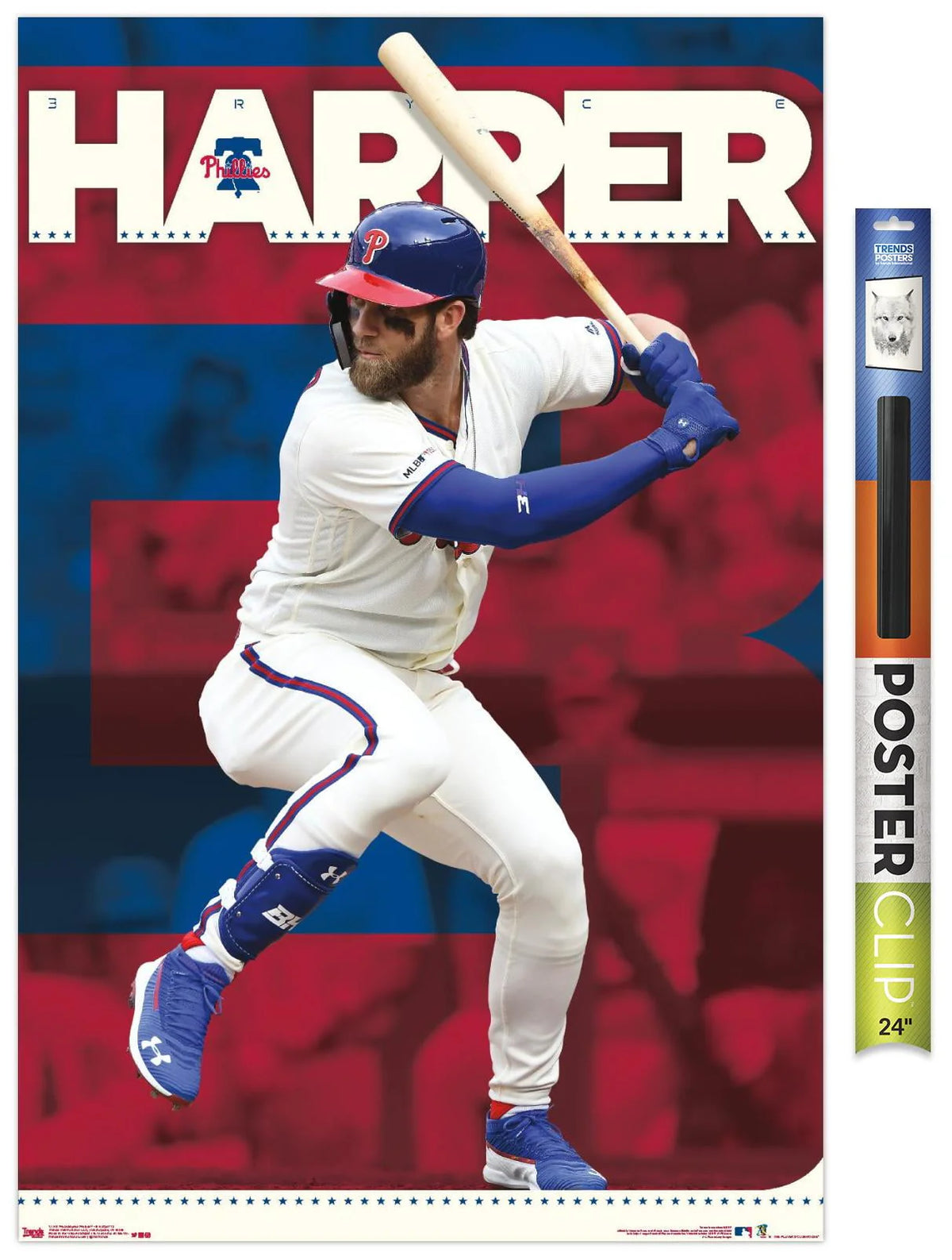 Philadelphia Phillies Wall Poster 22.375 x 34 Z31923