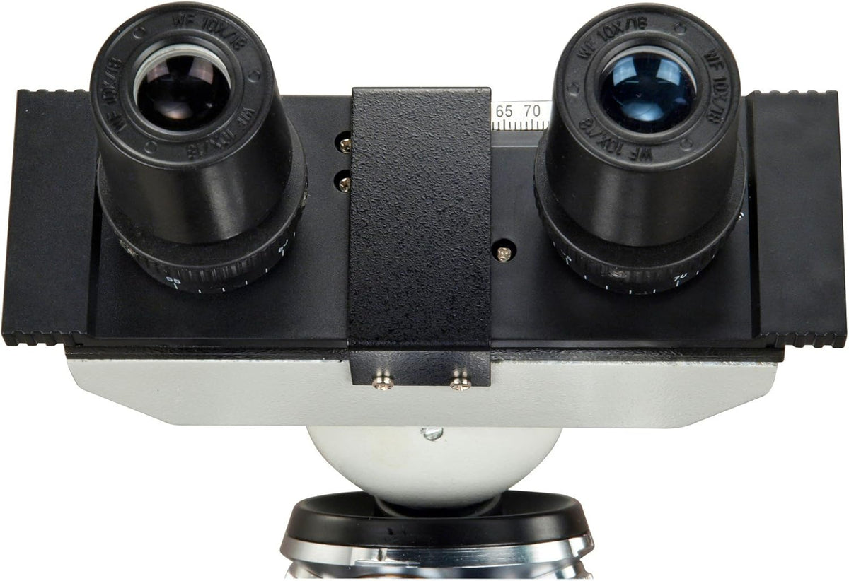 40X-2500X LED Binocular Lab Compound Microscope with 5MP Camera and Mechanical Stage Z350
