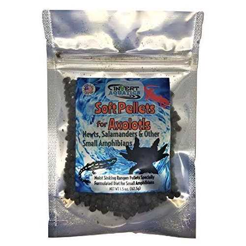 Soft Pellets for Axolotls Moist Sinking Diet X6635