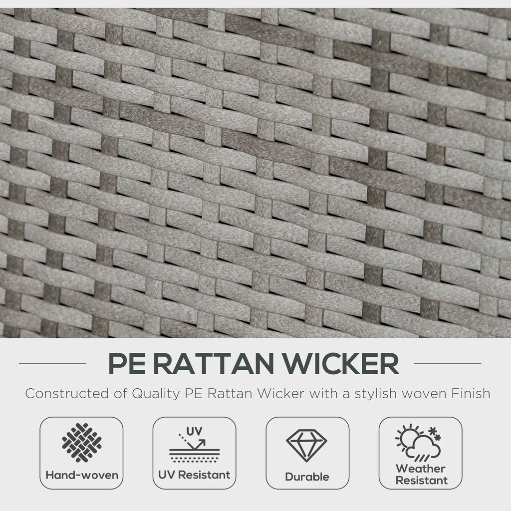 Rattan Wicker Chair Wooden Greenhouse Y700035