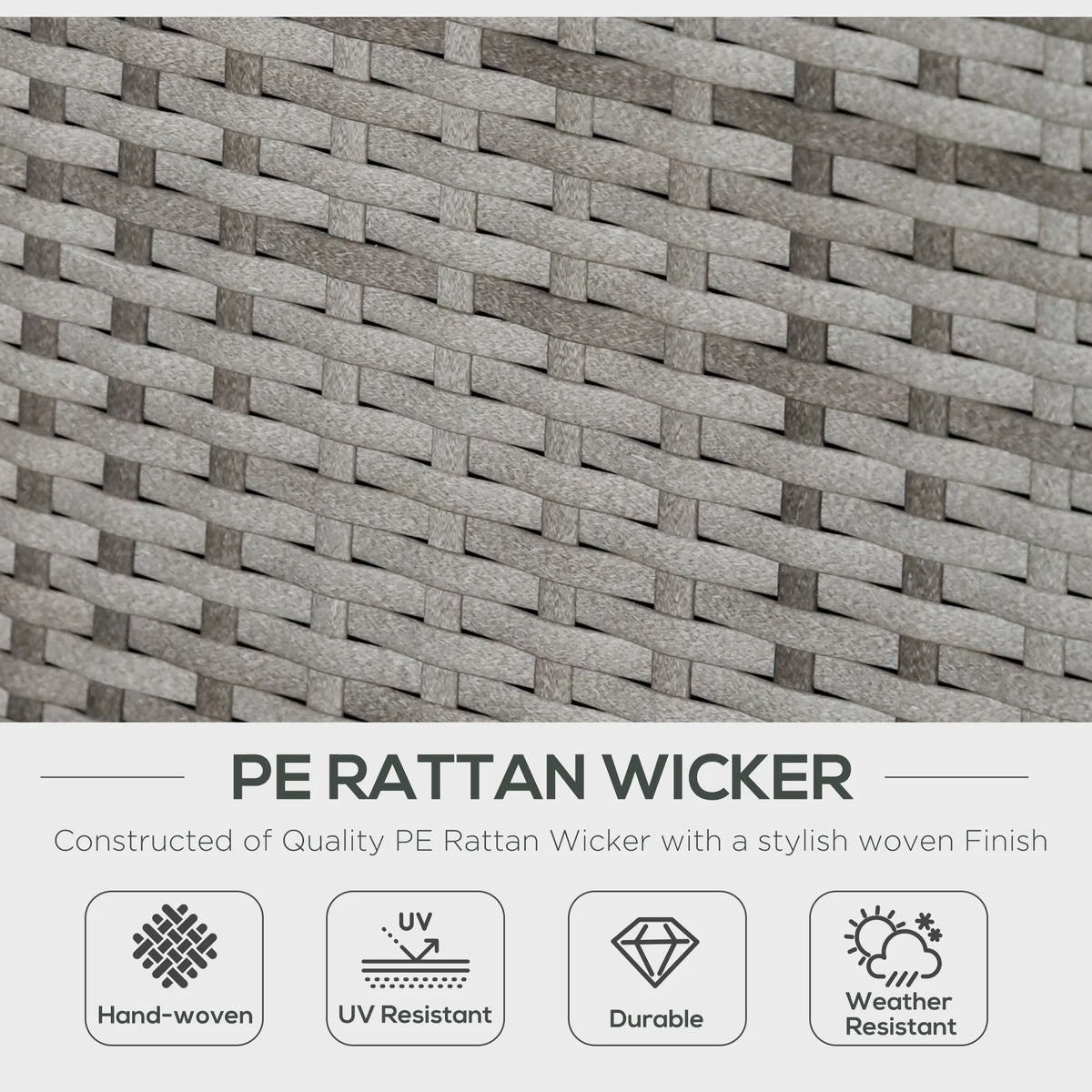 Rattan Wicker Chair Wooden Greenhouse Y700035