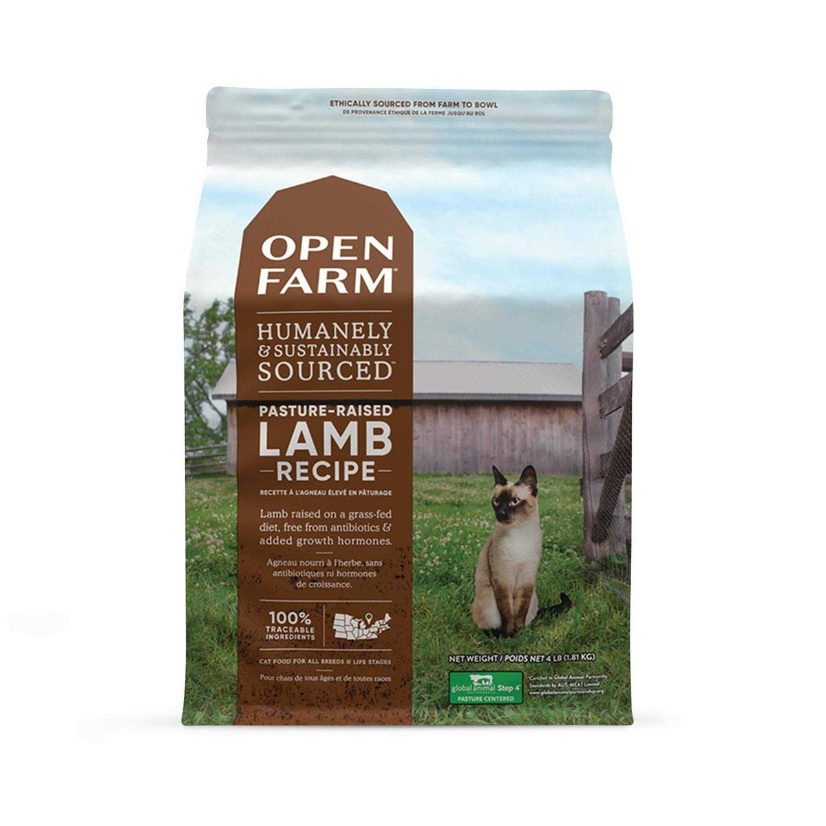 Grain Free Lamb Recipe Dry Cat Food O6836