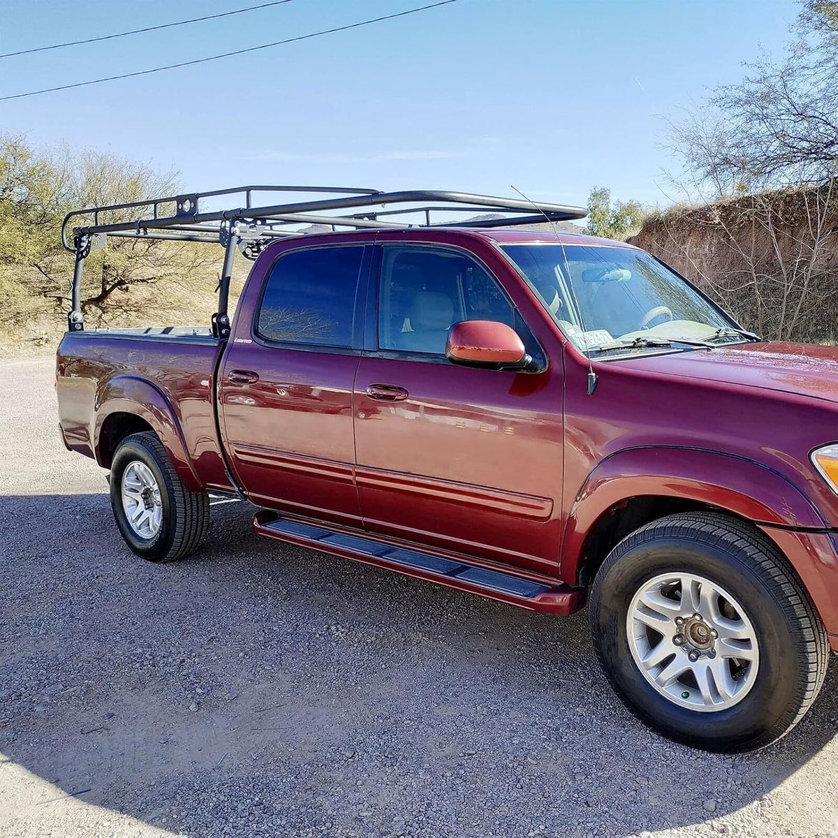 Adjustable Full Size Bed Truck Ladder Rack P511