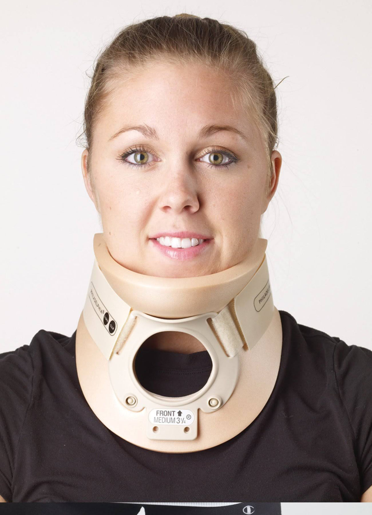 Rigid Cervical Collar with Trachea Medium W4343