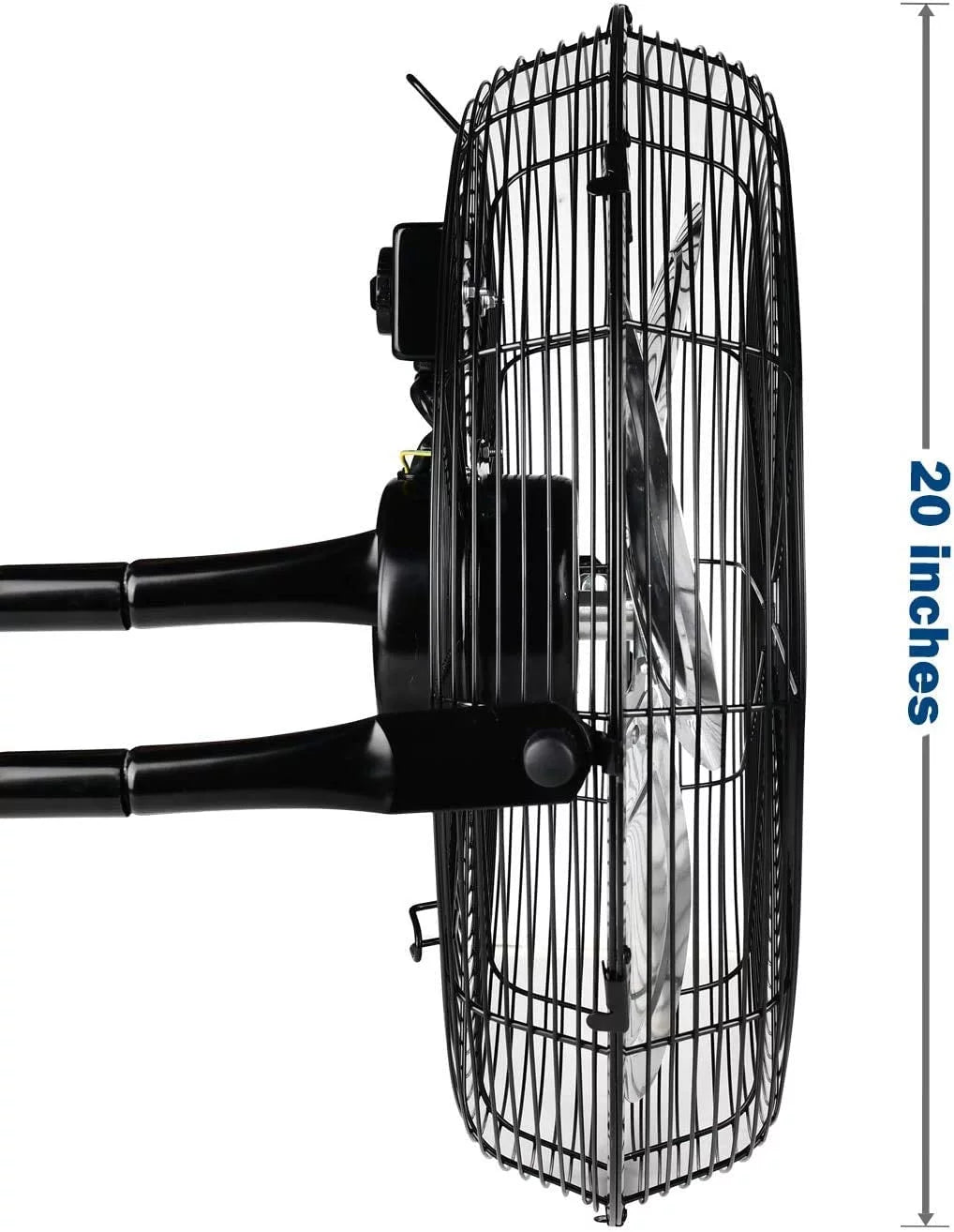 20" Oscillating High Velocity Metal Floor Fan J159