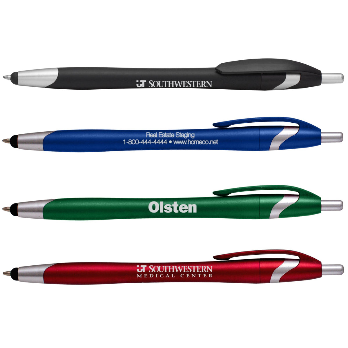150 ct Metallic Stylus Pens O9988