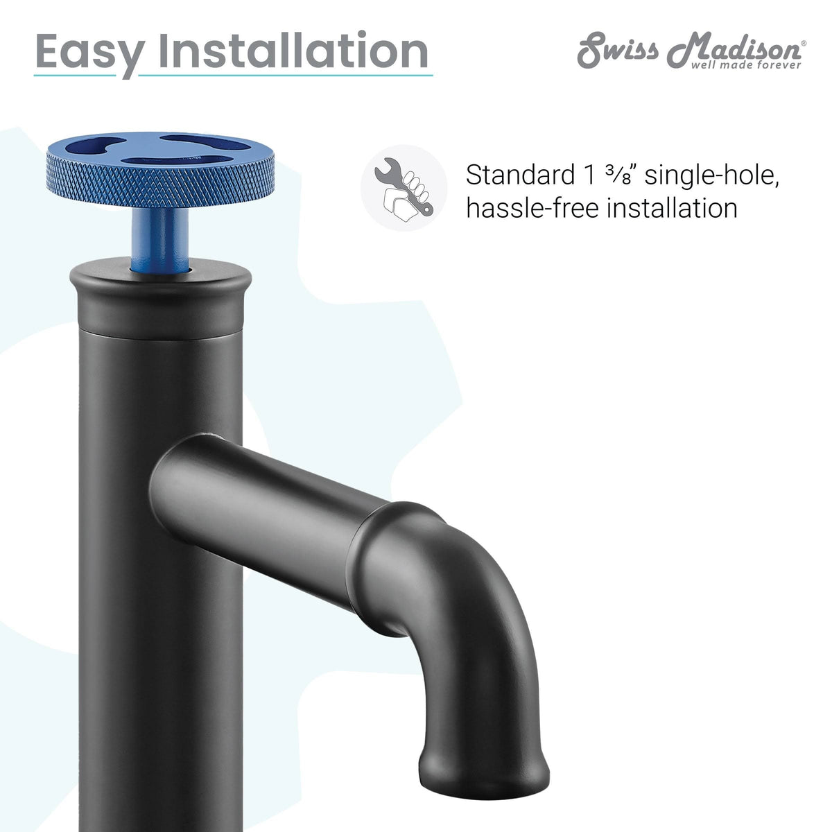 Red Single Hole Bathroom Faucet X7657