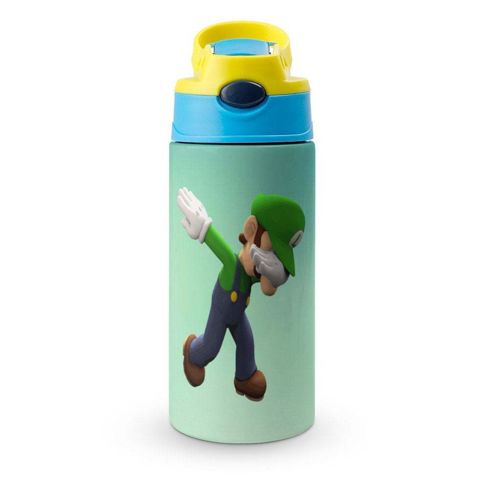 Insulated Stainless Steel Water Bottle with Straw O161666