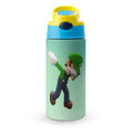 Insulated Stainless Steel Water Bottle with Straw O161666