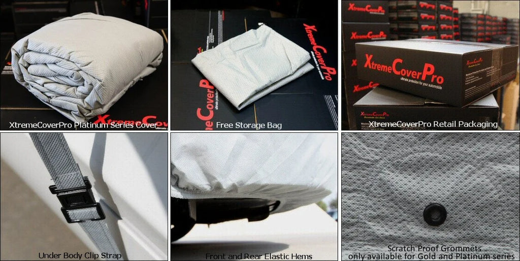 Gray Car Cover K7418