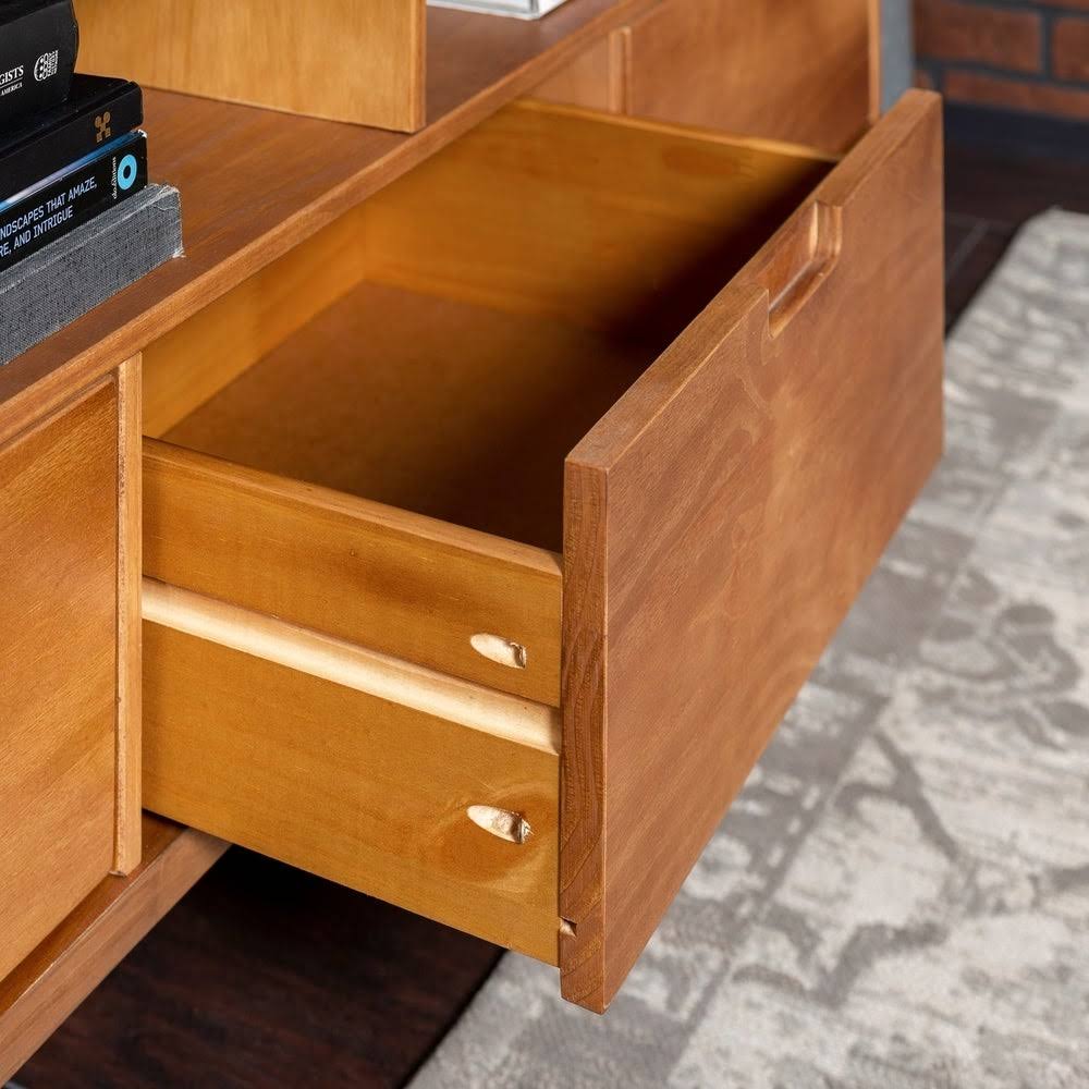 Walnut 3-Drawer TV Console E97679