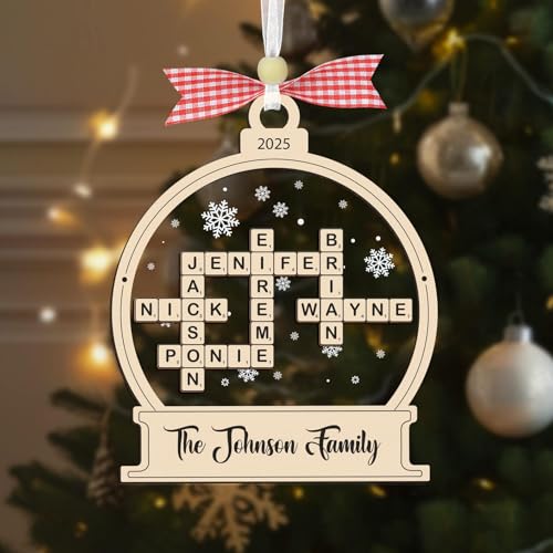 Wooden Christmas Ornament A103182