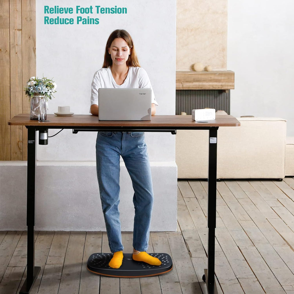 Black Pack of 2 Balance Board Mat U26579