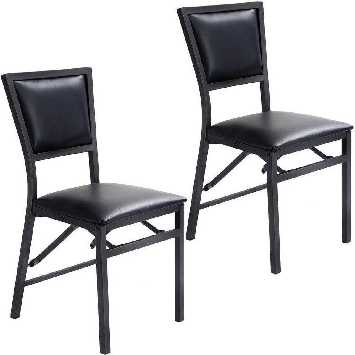 Set of 2 Metal Folding Dining Chair T125