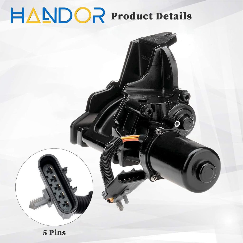 Front Left Power Running Board Motor Assembly with Bracket & Hinge L308