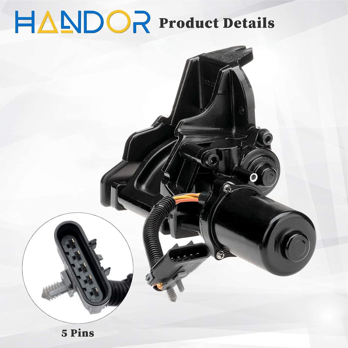 Front Left Power Running Board Motor Assembly with Bracket & Hinge L308