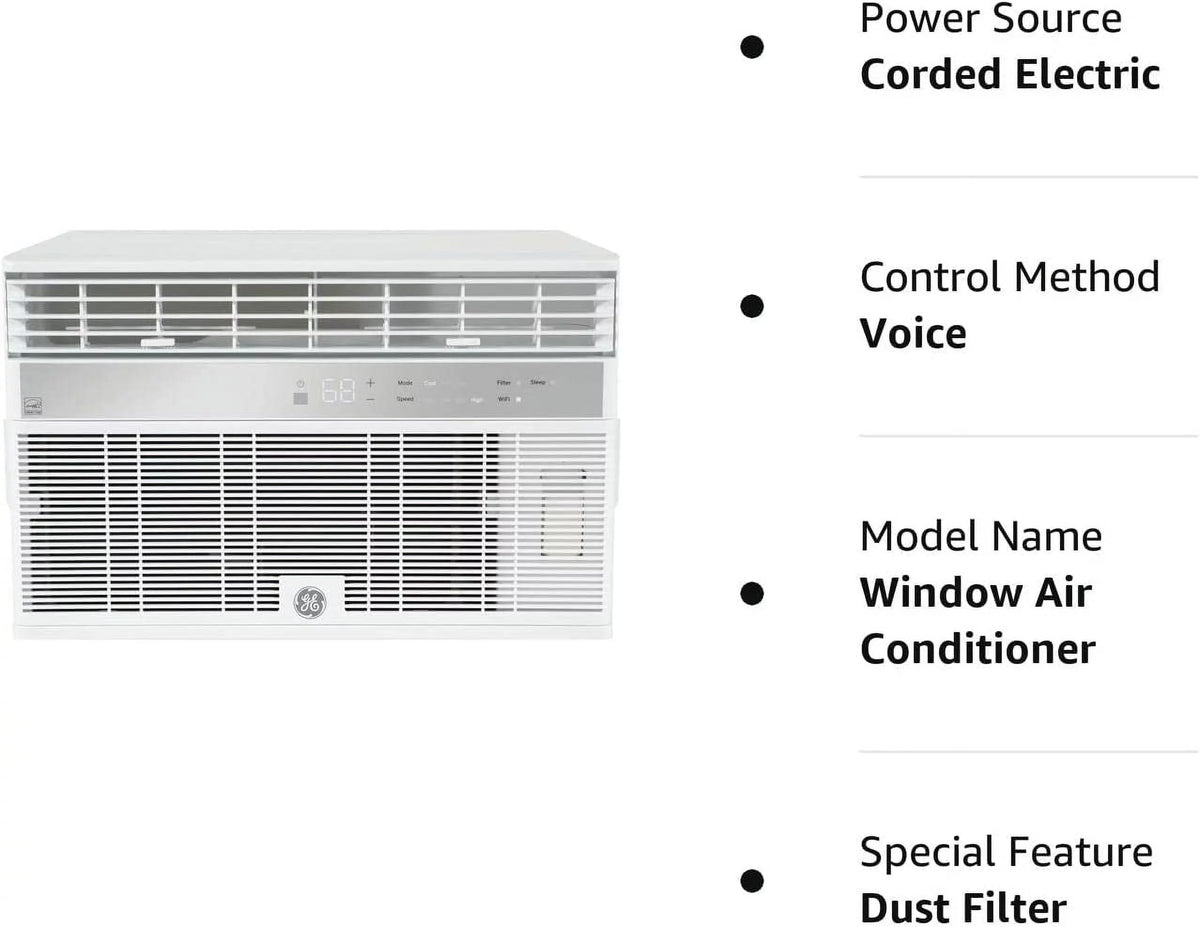 8000 BTU White Smart Window Air Conditioner G910