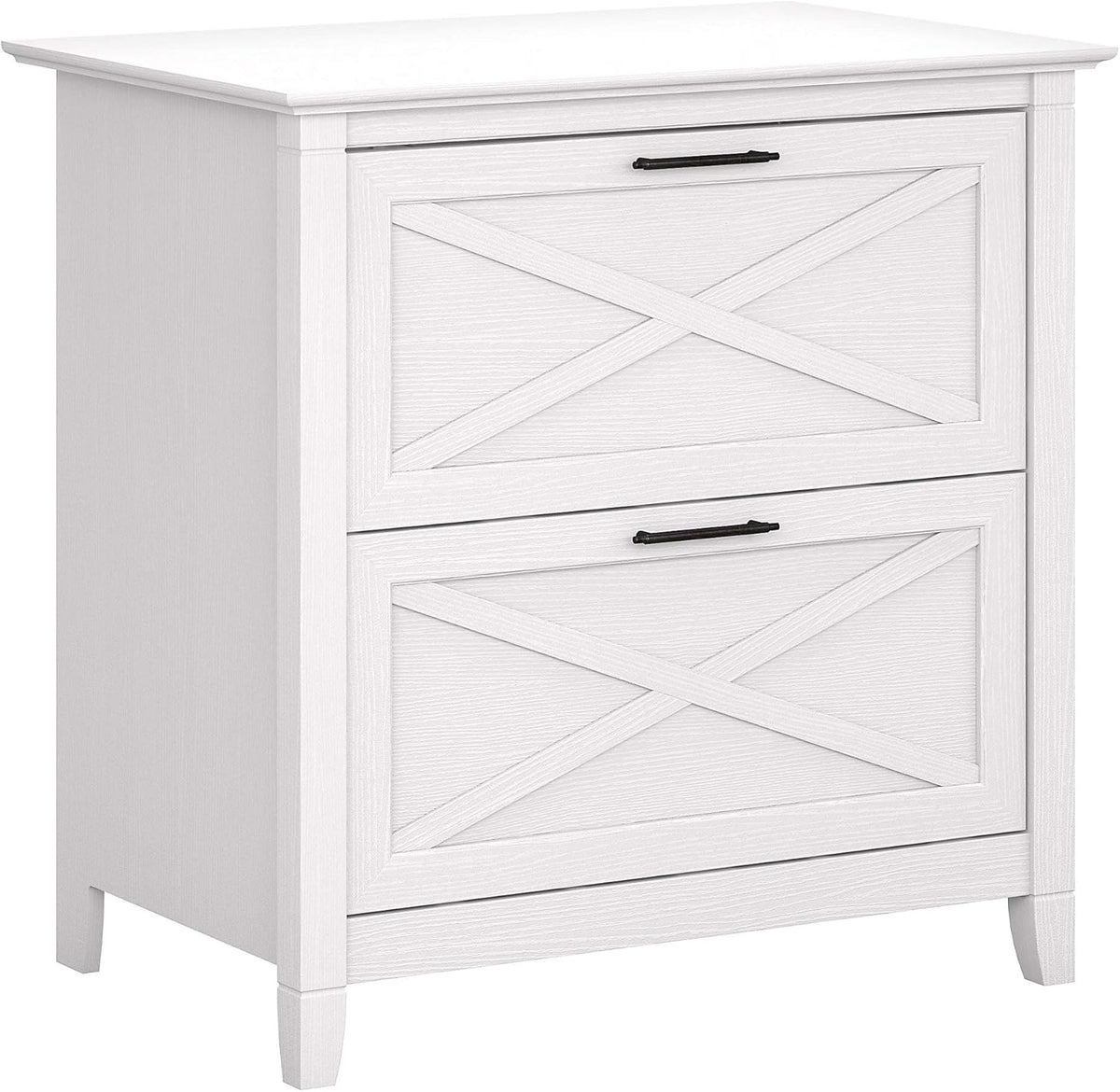 2 Drawer Lateral File Cabinet in Washed Gray G98194