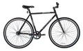 Black 700c 53cm Steel Frame Fixed Bike D460