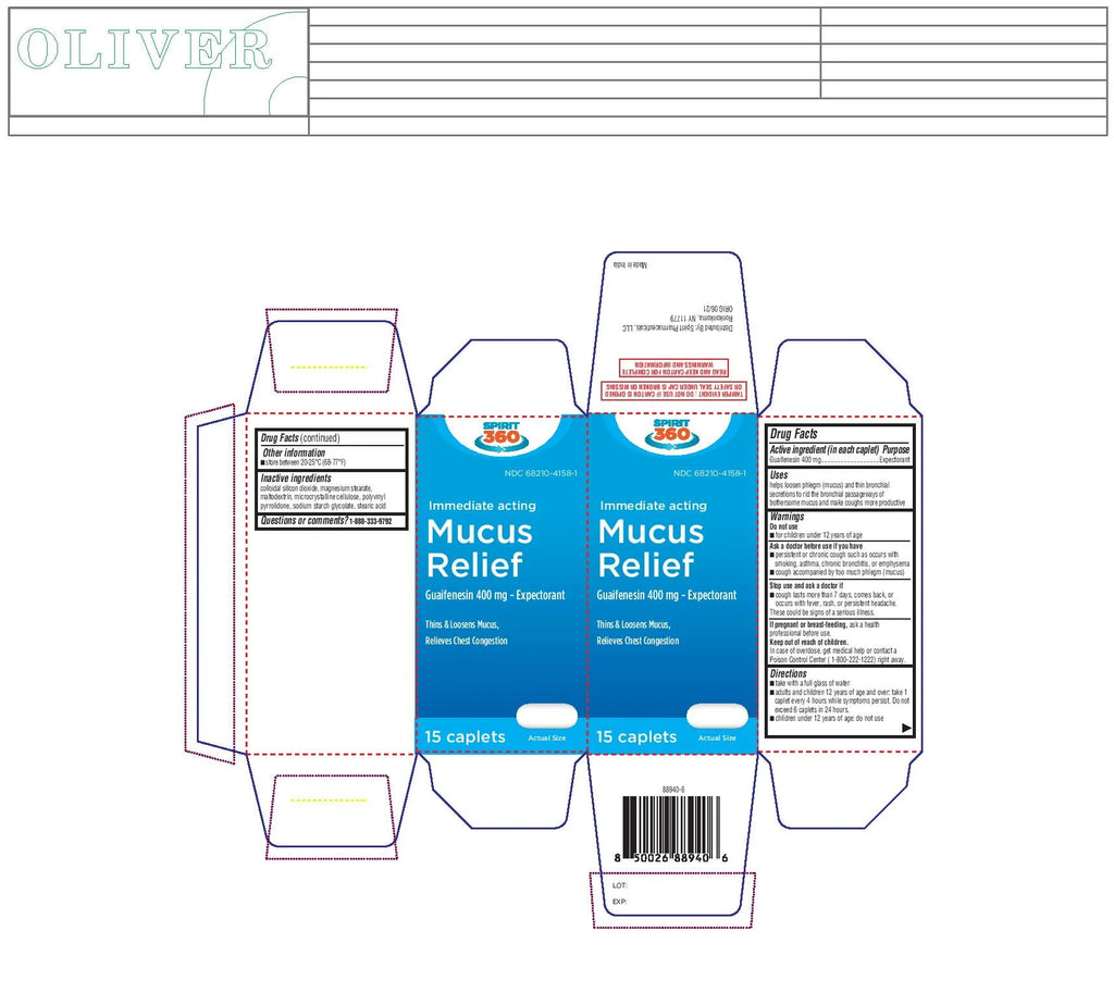 15 Caplets Mucus and Phlegm Relief Caplets N7524