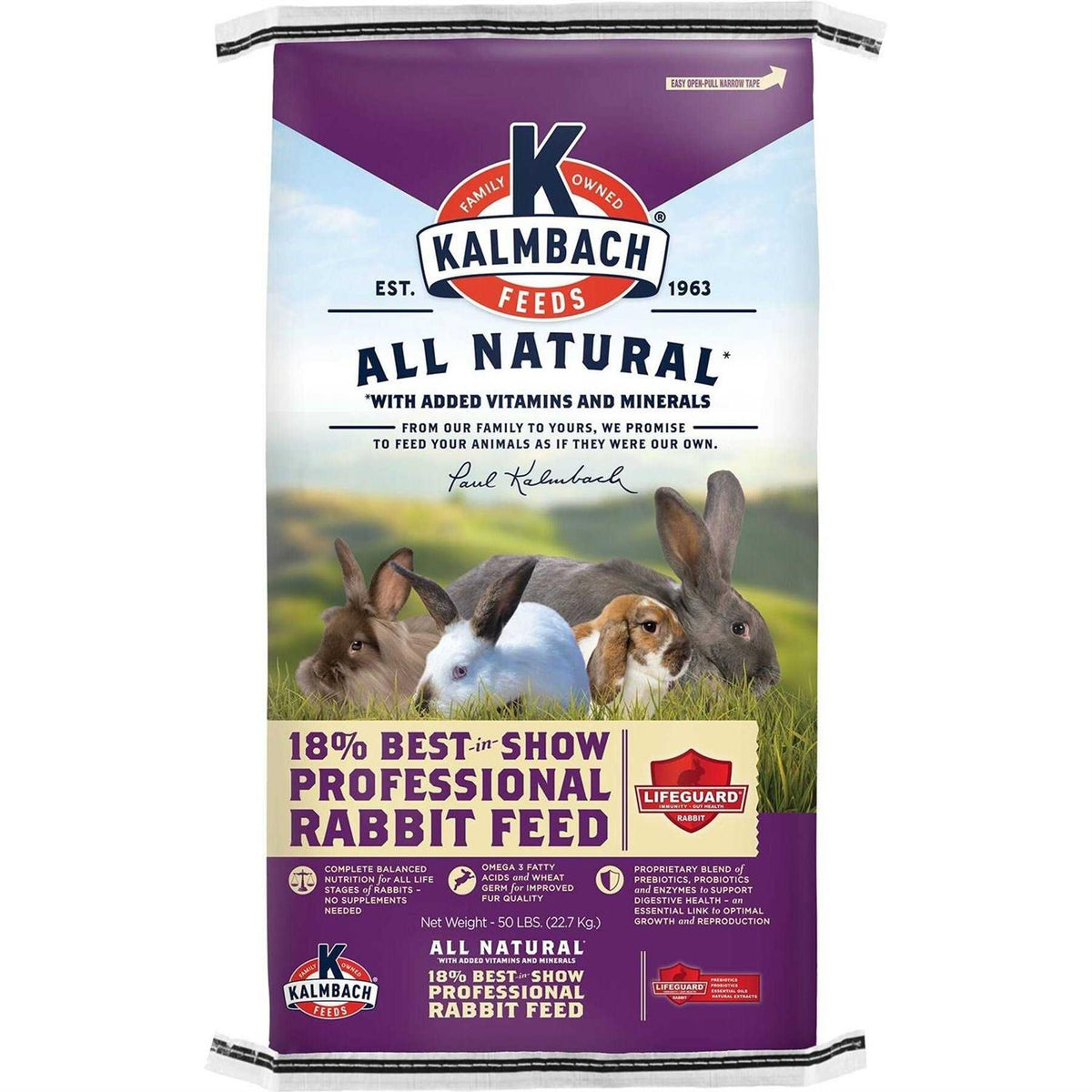 50 lb 18% Rabbit Feed N2766