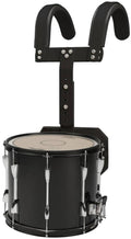 Black Marching Snare Drum with Carrier 14 x 12 P625016