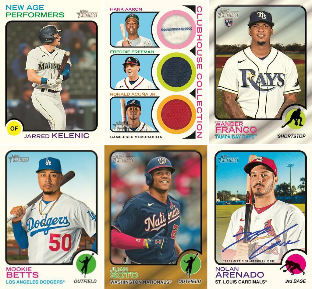 Topps Heritage Baseball Trading Cards M633805