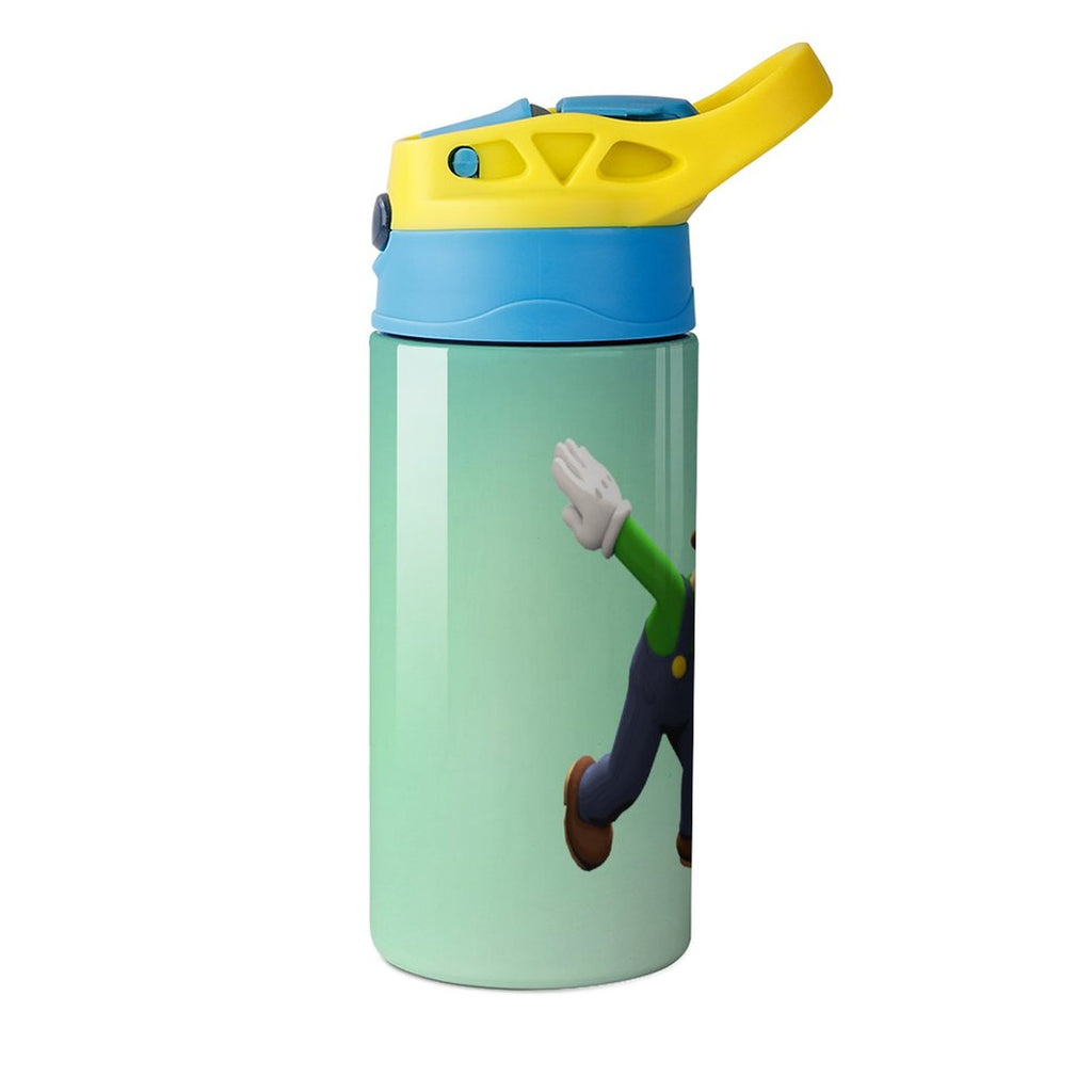 Insulated Stainless Steel Water Bottle with Straw O161666